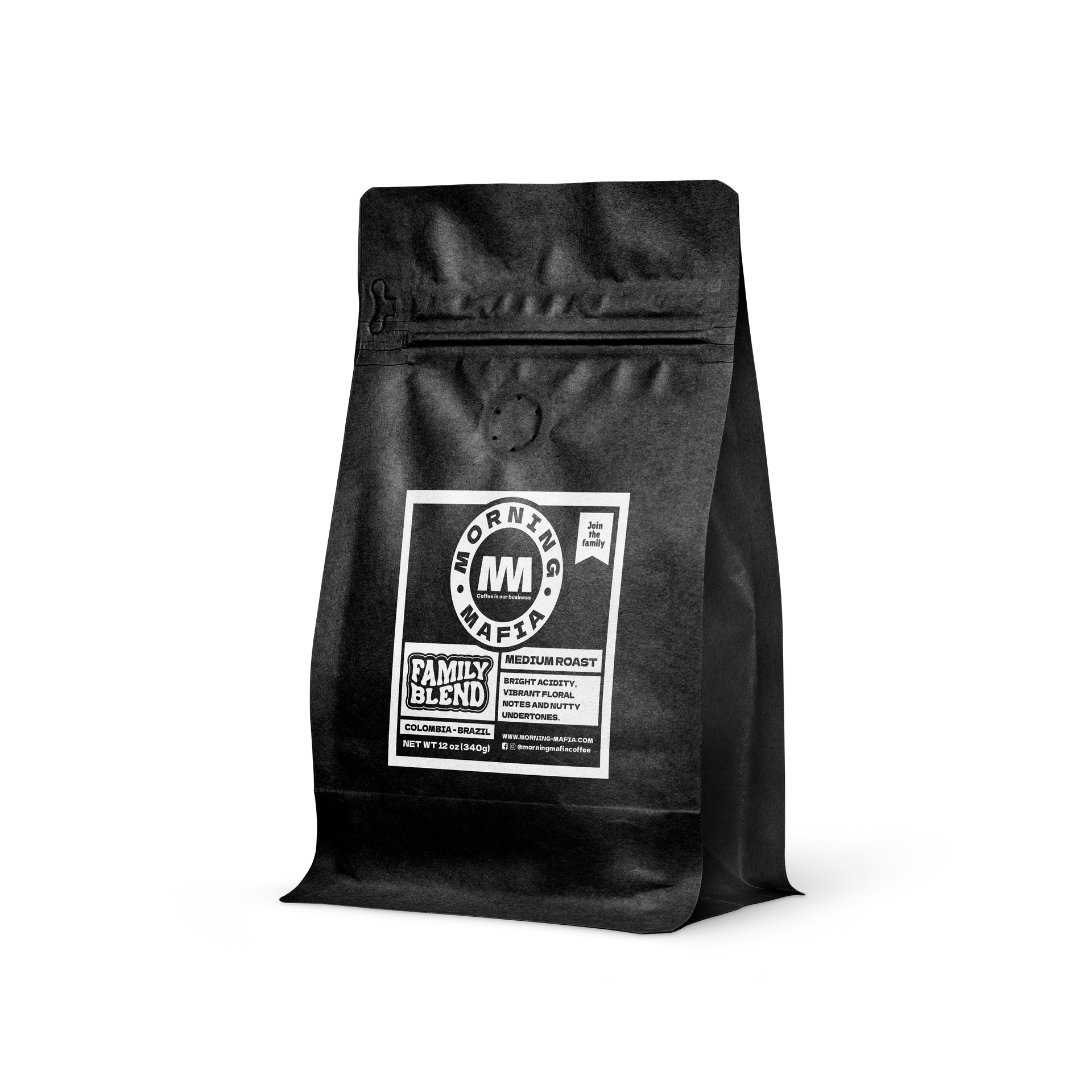 Family Blend - Colombia and Brazil Medium Dark Roast – Morning Mafia