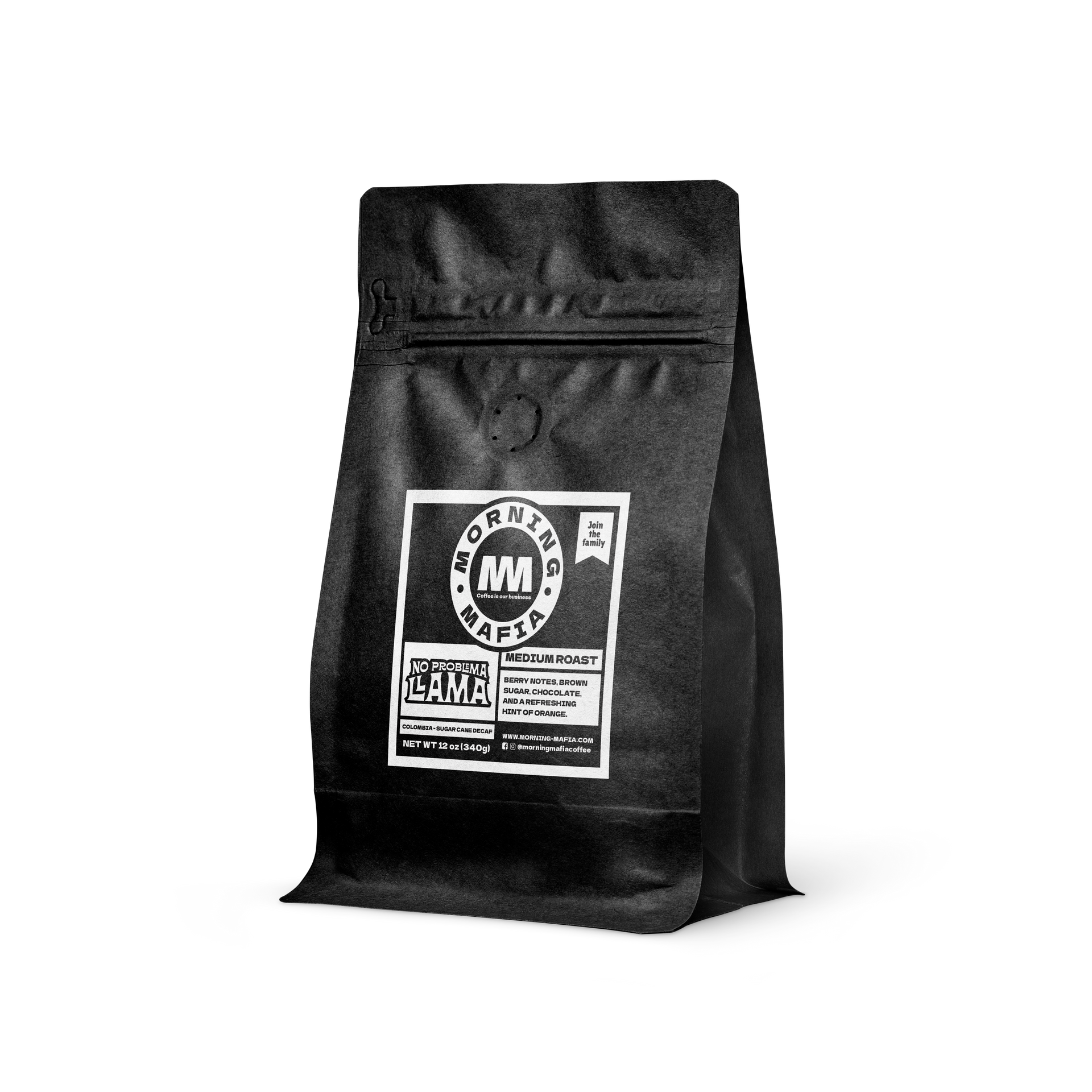 No Problema Llama - Colombian Sugar Cane Decaf Medium Roast